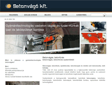 Tablet Screenshot of betonvagas.com